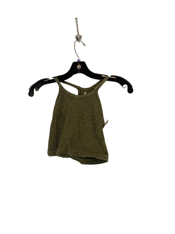 Athletic Tank Top By Free People In Green, Size: Xs