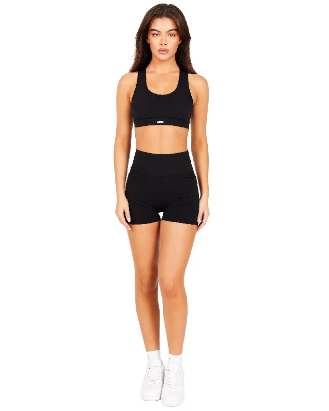 Aura Bonded Ascend Shorts - Black