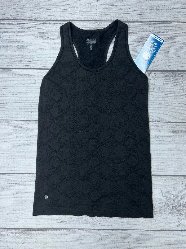 Black Athletic Tank Top Athleta, Size S