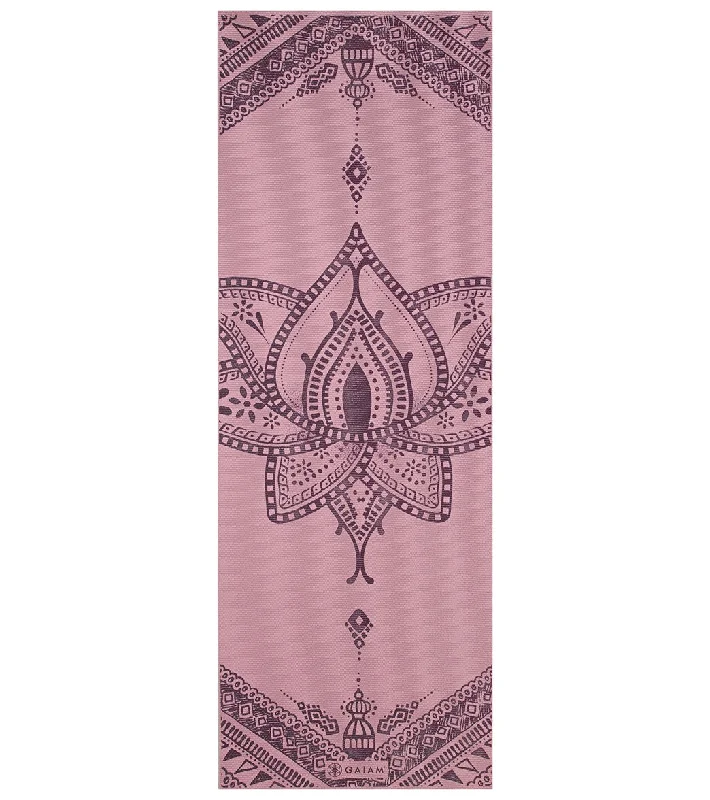 Gaiam 6mm Yoga Mat Reversible