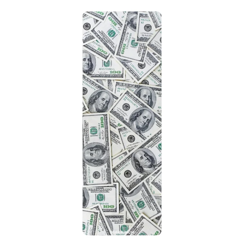 GearBunch 100 Dollar Bills Yoga Mat