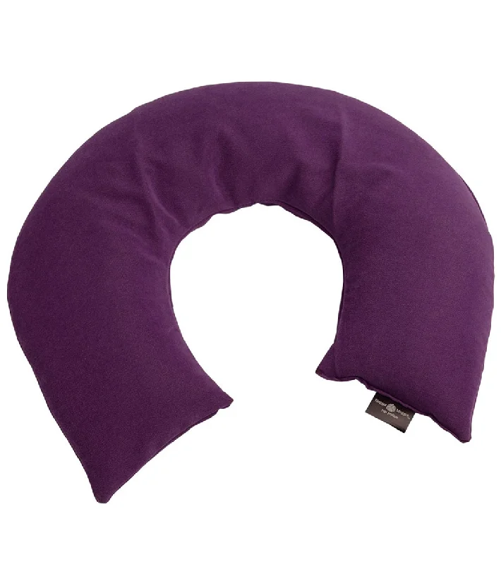 Hugger Mugger Peachskin Yoga Neck Pillow Amethyst