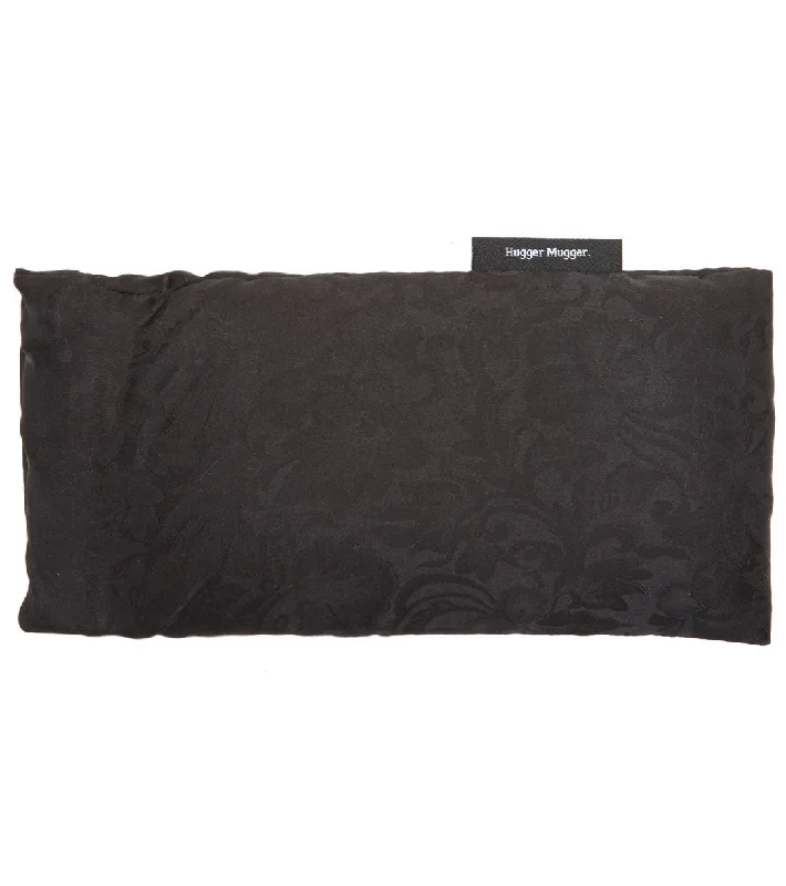 Hugger Mugger Silk Yoga Eye Pillow - Flax Black