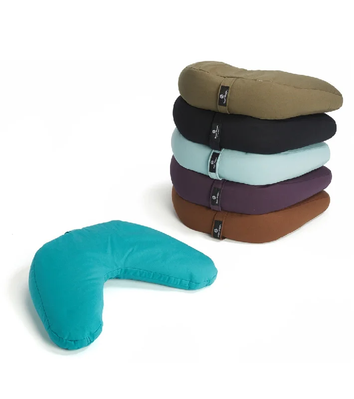 Hugger Mugger V-Shape Yoga Cushion Espresso