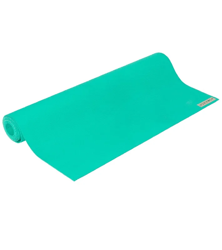 Jade Yoga Travel Natural Rubber Yoga Mat 68"" 3.5mm Teal