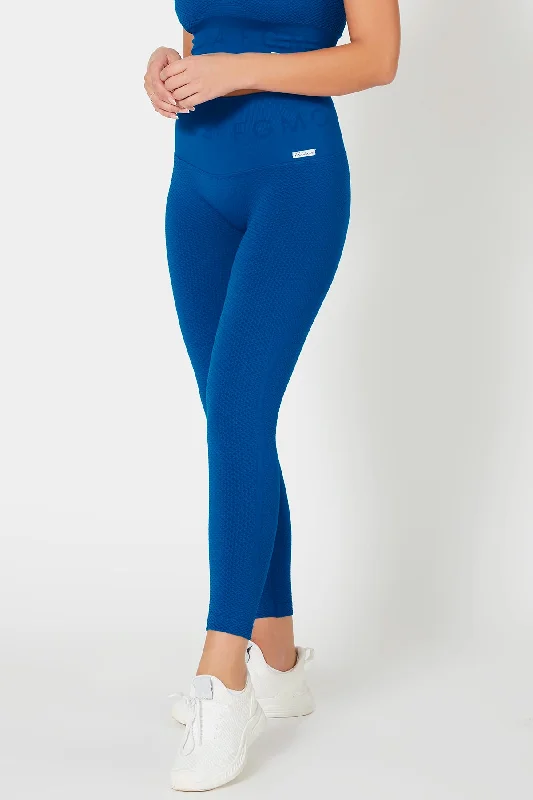 Leggings Bubble Blu Accidia