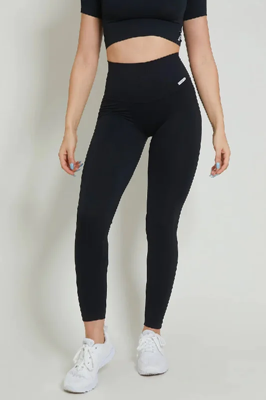 Leggings CALIPSO Nero Costine