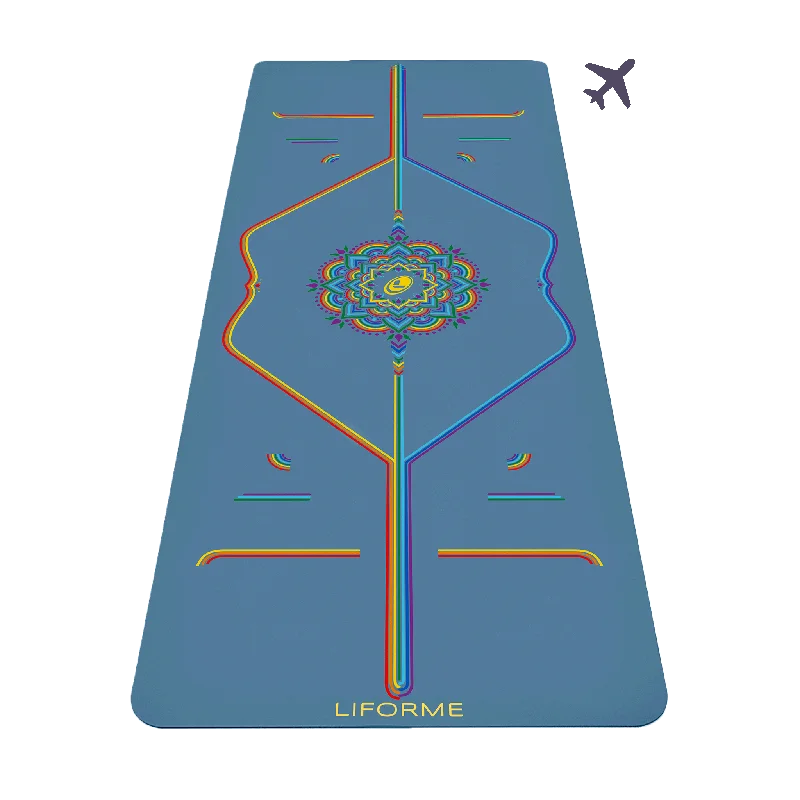 Liforme Rainbow Travel Yoga Mat