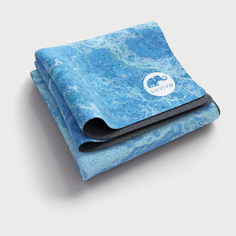 Travel Yogamatte Blue Marble