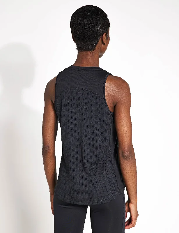 Running Speedwick Tank Top - Night Black