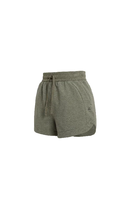 Vitality Women's Studio Short - Matcha Marl