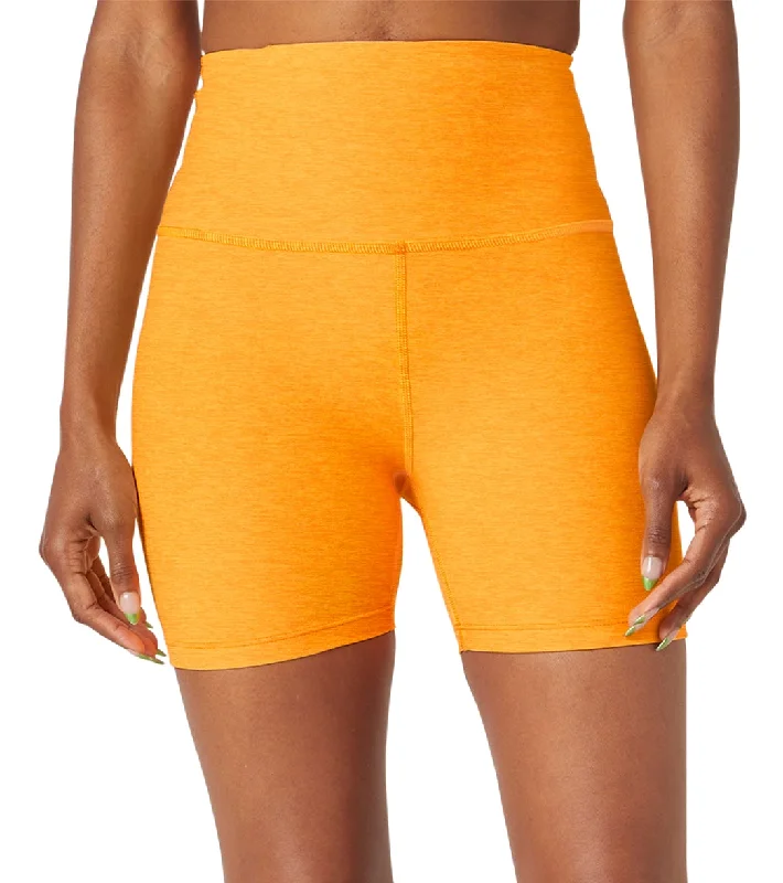 Beyond Yoga Spacedye Keep Pace Biker Shorts Mango Pop Heather