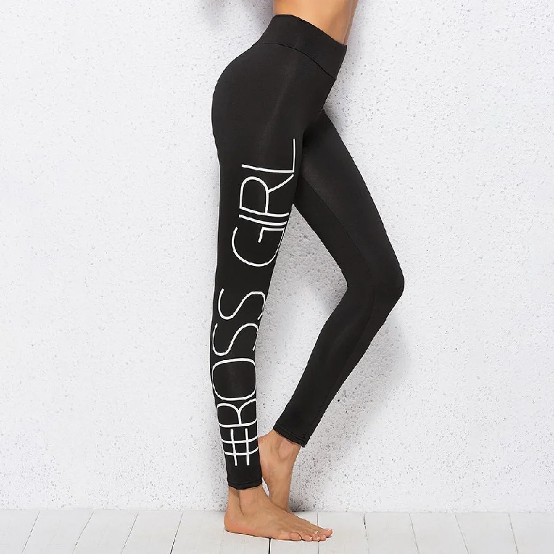 Boss Girl Printed Leggings