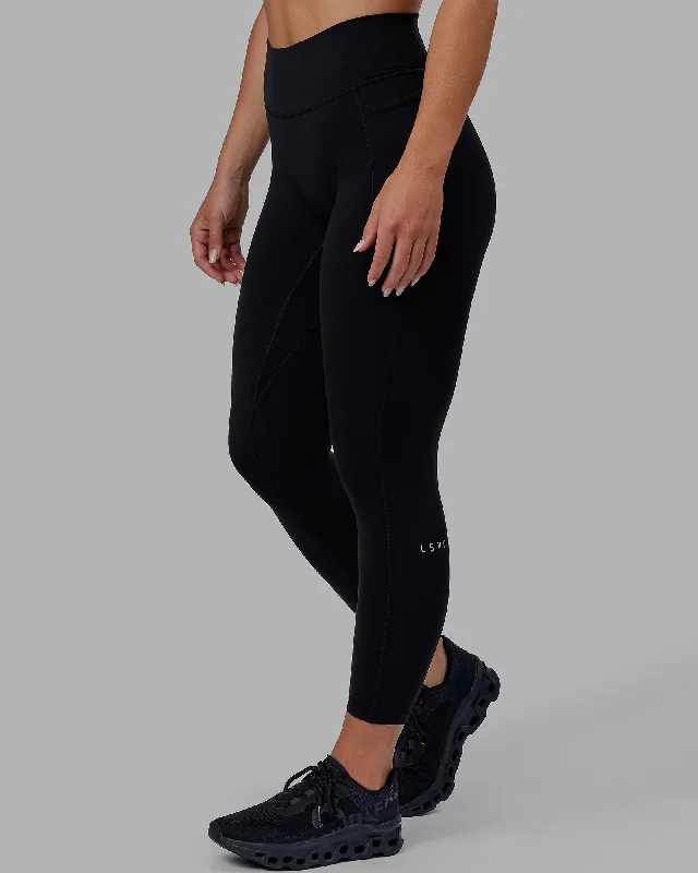 Fusion 7/8 Length Leggings - Black