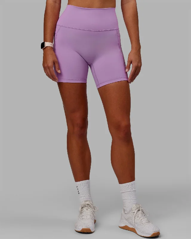 Fusion Mid-Length Shorts - Light Violet