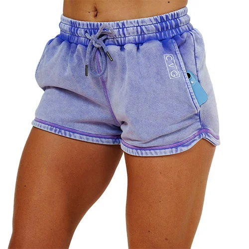 Rest Day Shorts | Distressed Purple