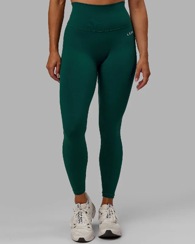 Base 2.0 Full Length Leggings - Dark Moss