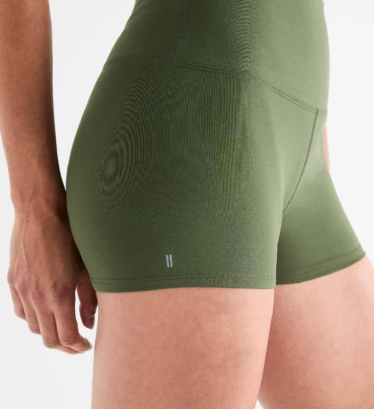 Women's High-Rise Matte Short 2""