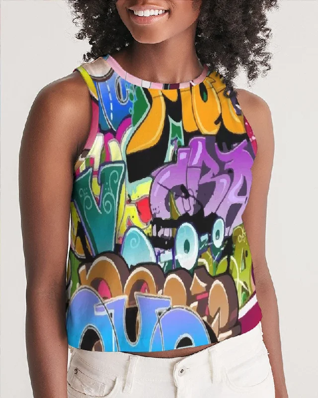 AKH Graffiti Art Women's Cropped Tank