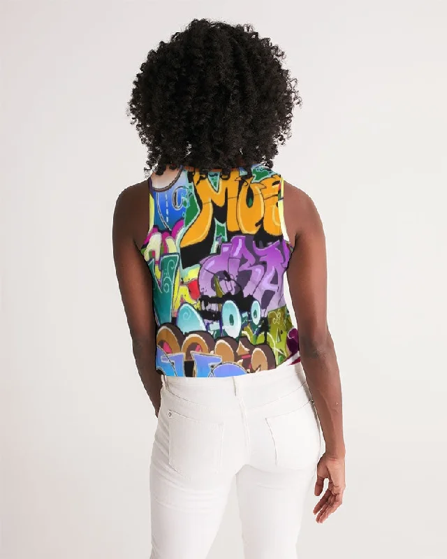 AKH Graffiti Art Women's Cropped Tank