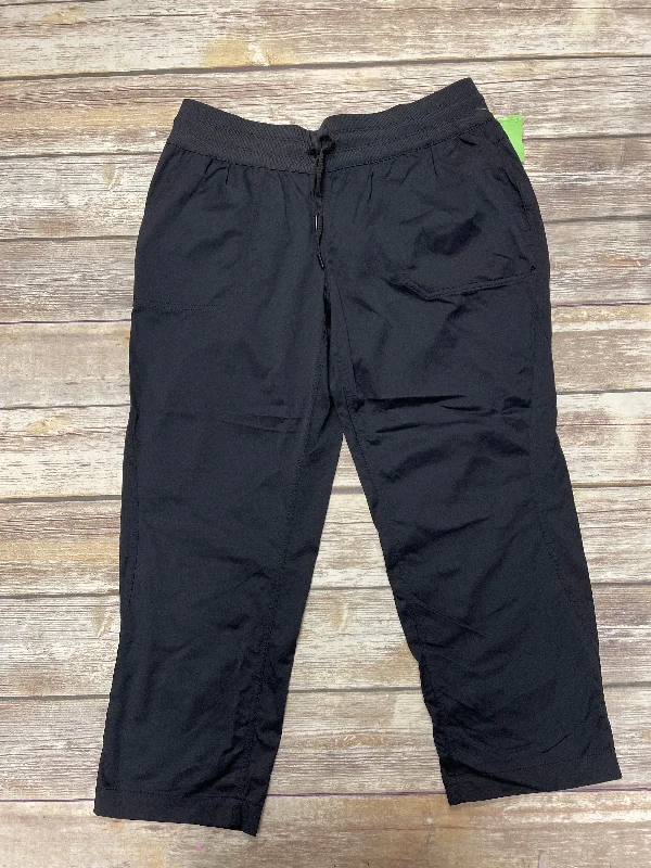 Black Athletic Capris Cmc, Size L