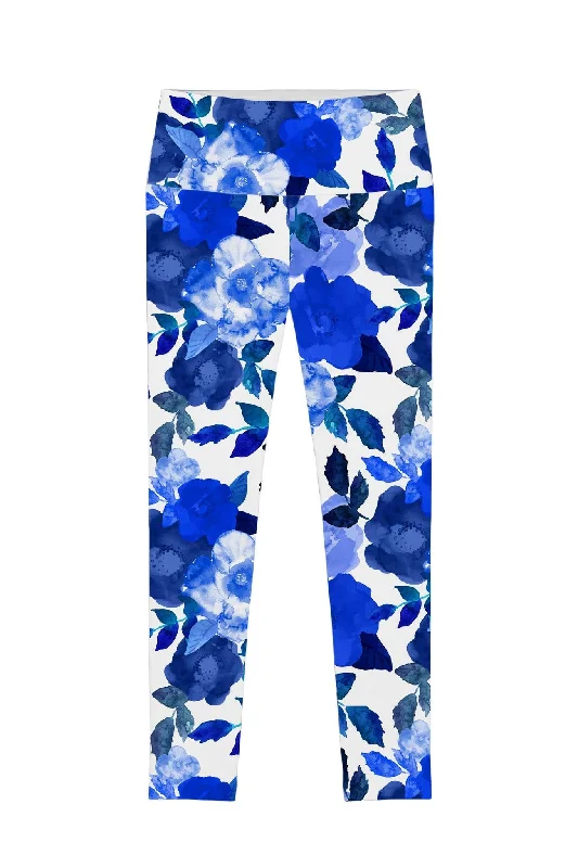 Blue Blood Lucy Floral Printed Performance Leggings - Women