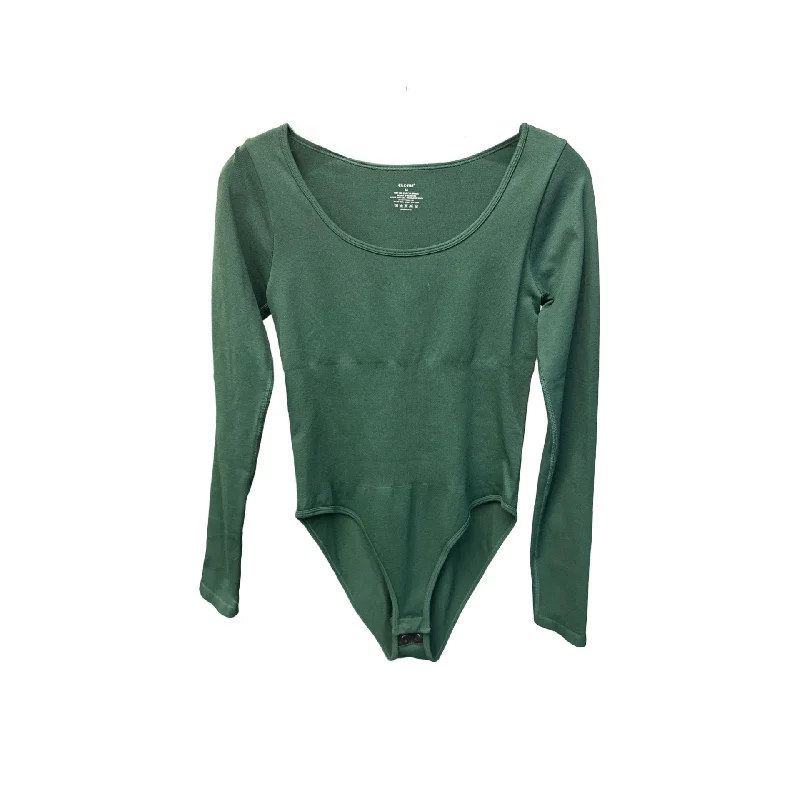 Bodysuit By Clothes Mentor In Green, Size: M