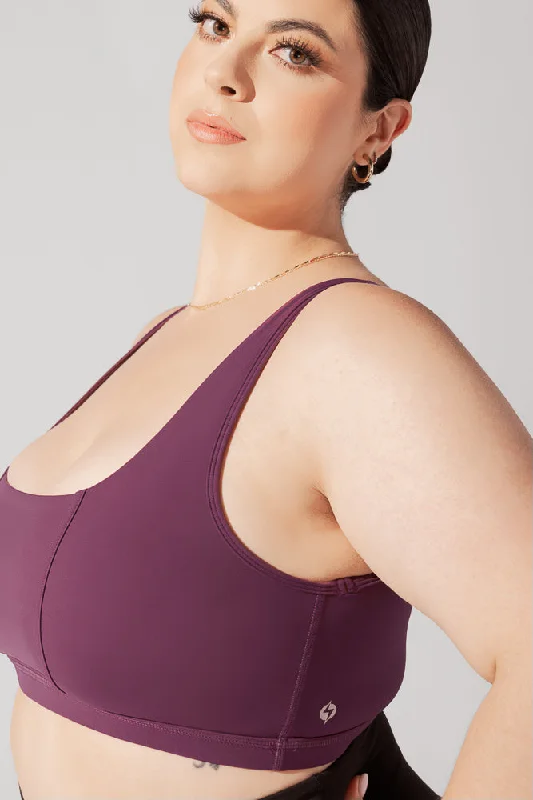 Corset Bra - Plum