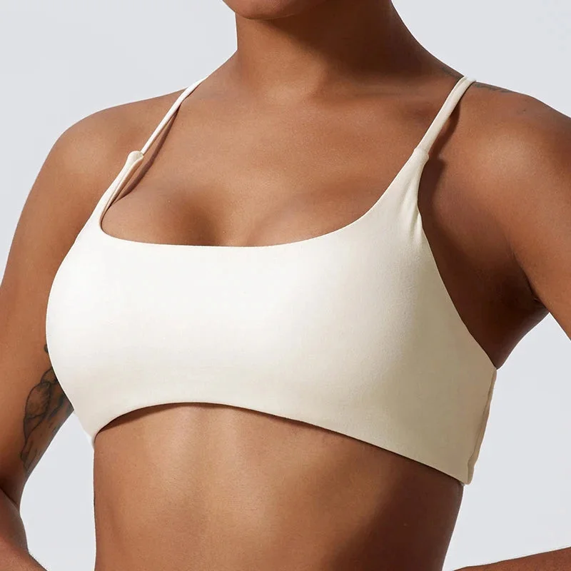 Double Cross Yoga Bra