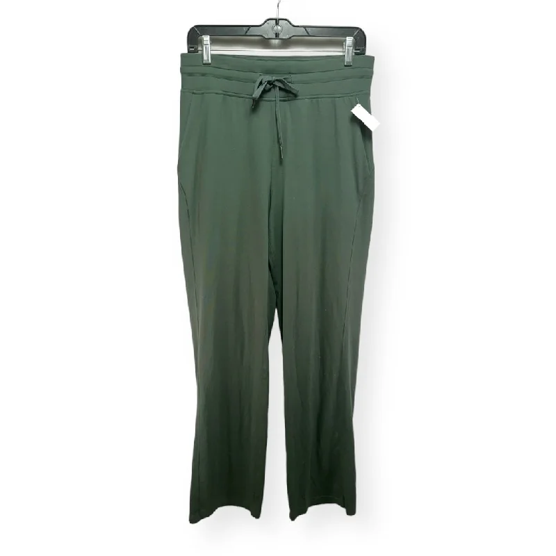 Green Athletic Pants Lululemon, Size 8