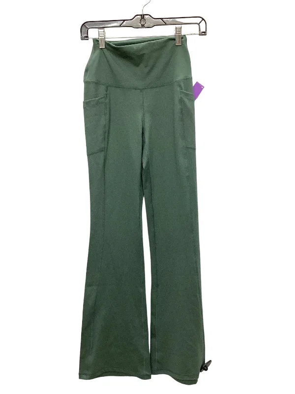 Green Athletic Pants Yogalicious, Size S