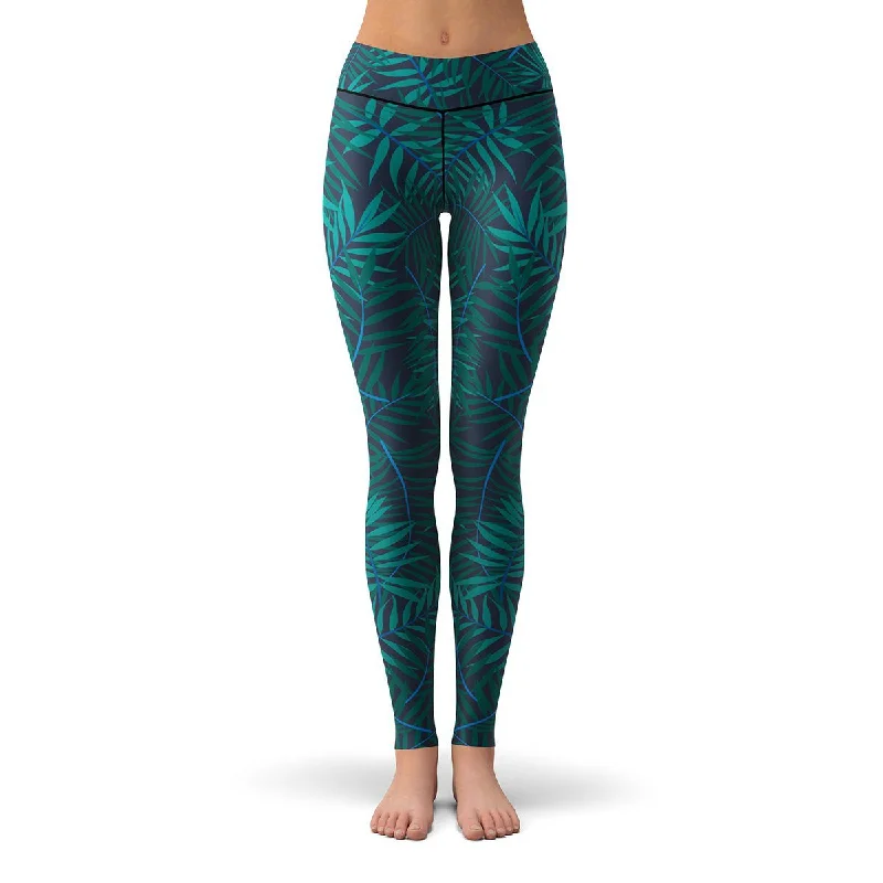 Jungle Palms Leggings