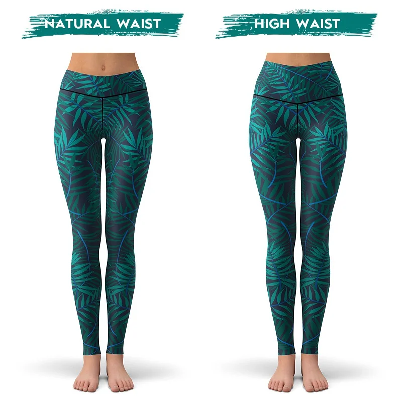 Jungle Palms Leggings