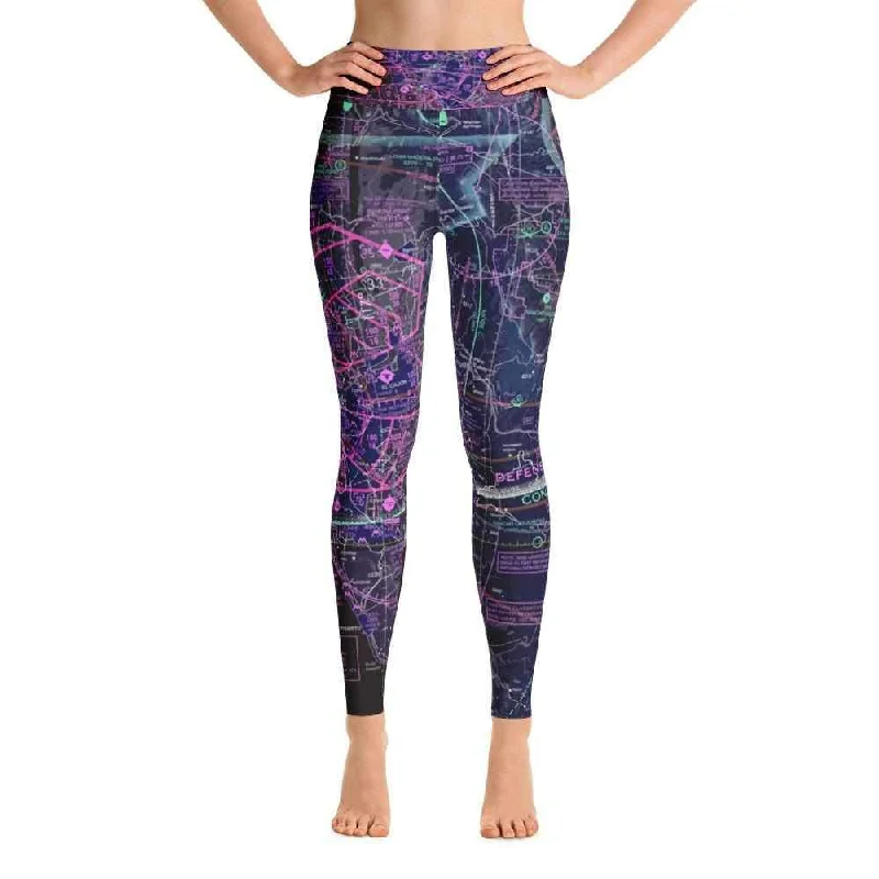 San Diego Sectional Yoga Leggings (Inverted)