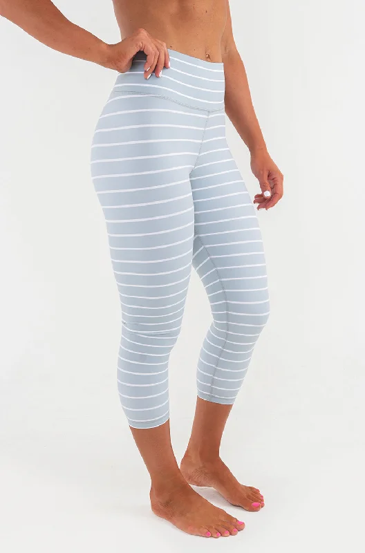 Grey & White Stripe / XS