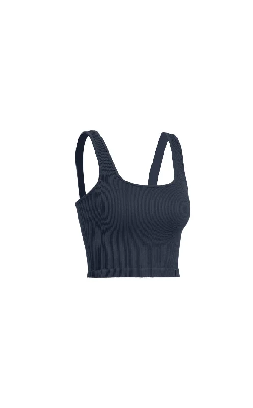 Vitality Synergy Square Tank - Navy