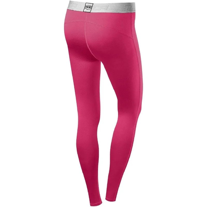 TCA Pro Performance Endurance Womens Long Running Tights - Pink