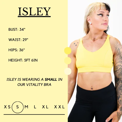 Vitality Bra | Yellow