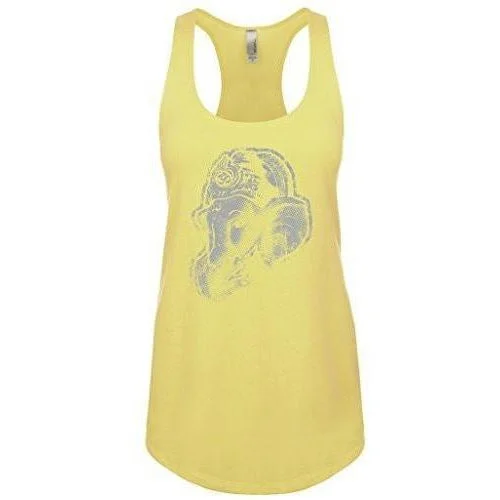 Womens Ganesh Profile Racer-back Tank Top