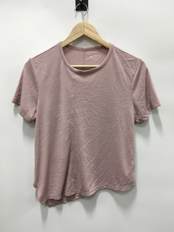 Athletic Top Short Sleeve By Athleta  Size: Petite   Small