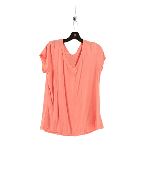 Coral Athletic Top Short Sleeve Xersion, Size Xl