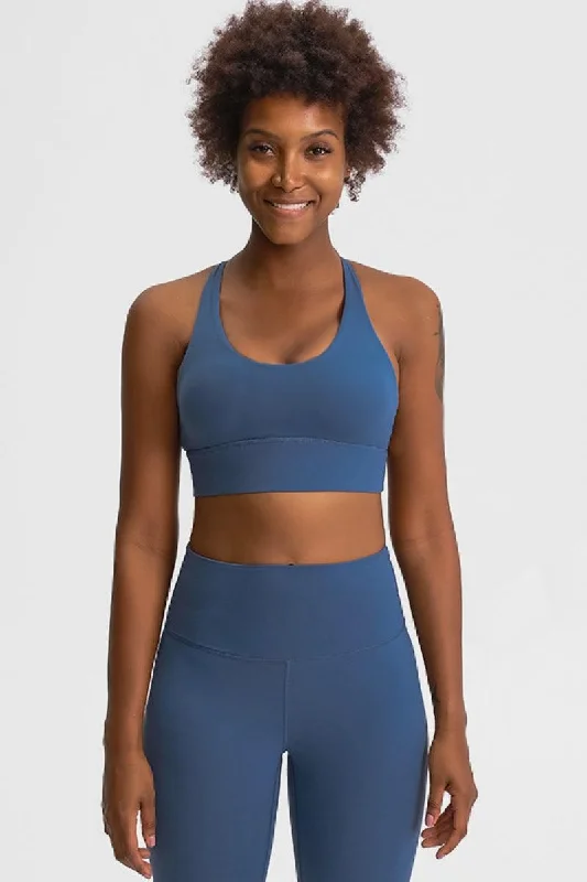 Skyline Supportive Strappy Sports Bra