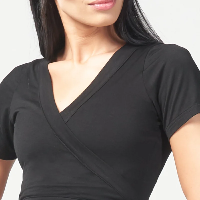 Infinity Ballerina Top - Black