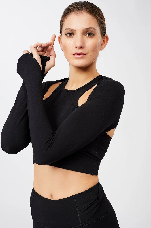 Cropped Jacket (Black)