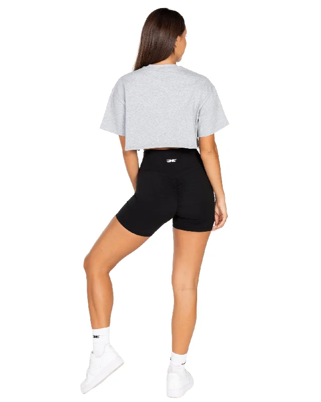 Women's Classic Cropped Tee - Grey