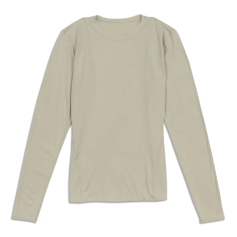 Wundermost Ultra-Soft Crewneck Long-Sleeve Shirt - Resale