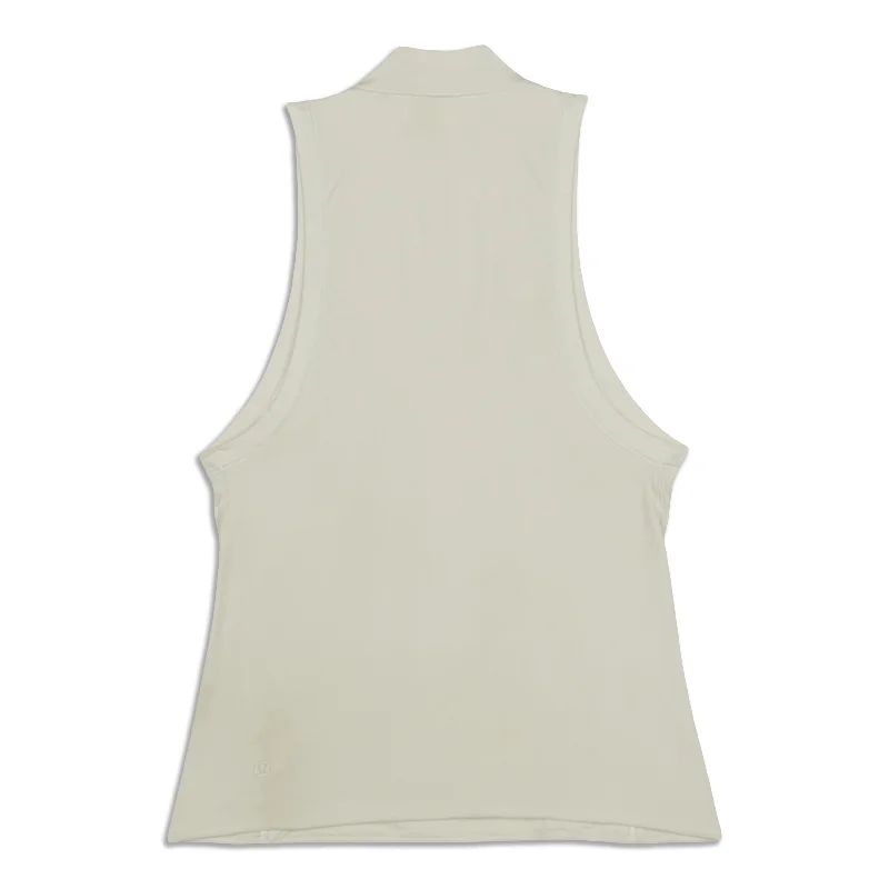 Wundermost Ultra-Soft Mockneck Tank Top - Resale